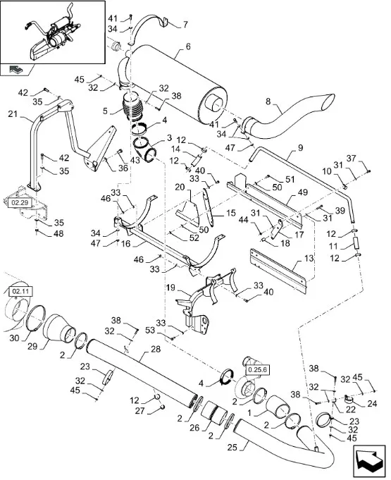 87516082 - патрубок