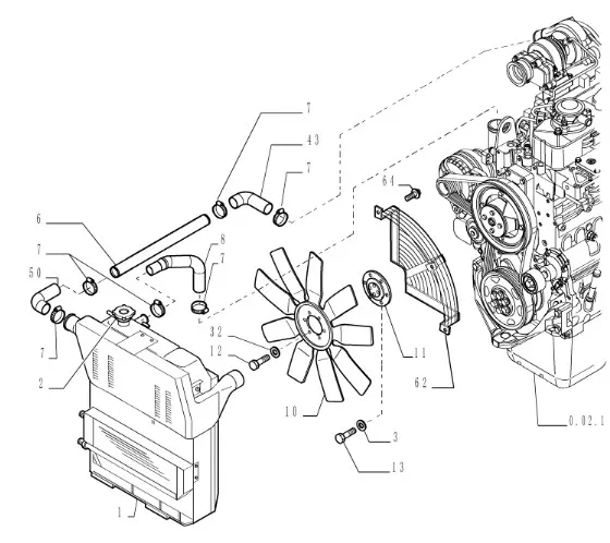 87391776 - радиатор